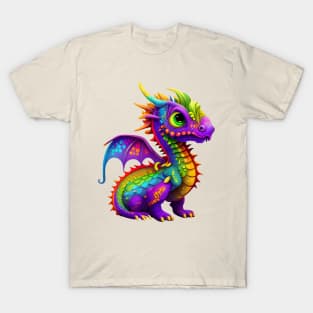 Cute Rainbow Dragon T-Shirt